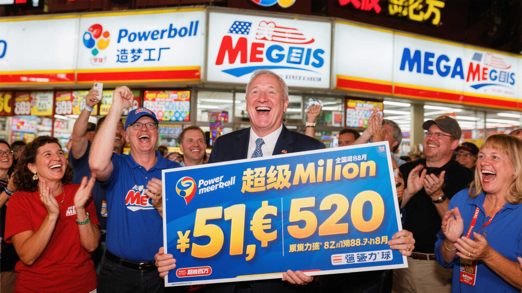美国彩票再创奇迹:51亿超级大奖诞生,去年曾飙至138亿! 美国彩票再创奇迹:51亿超级大奖诞生,去年曾飙至138亿!