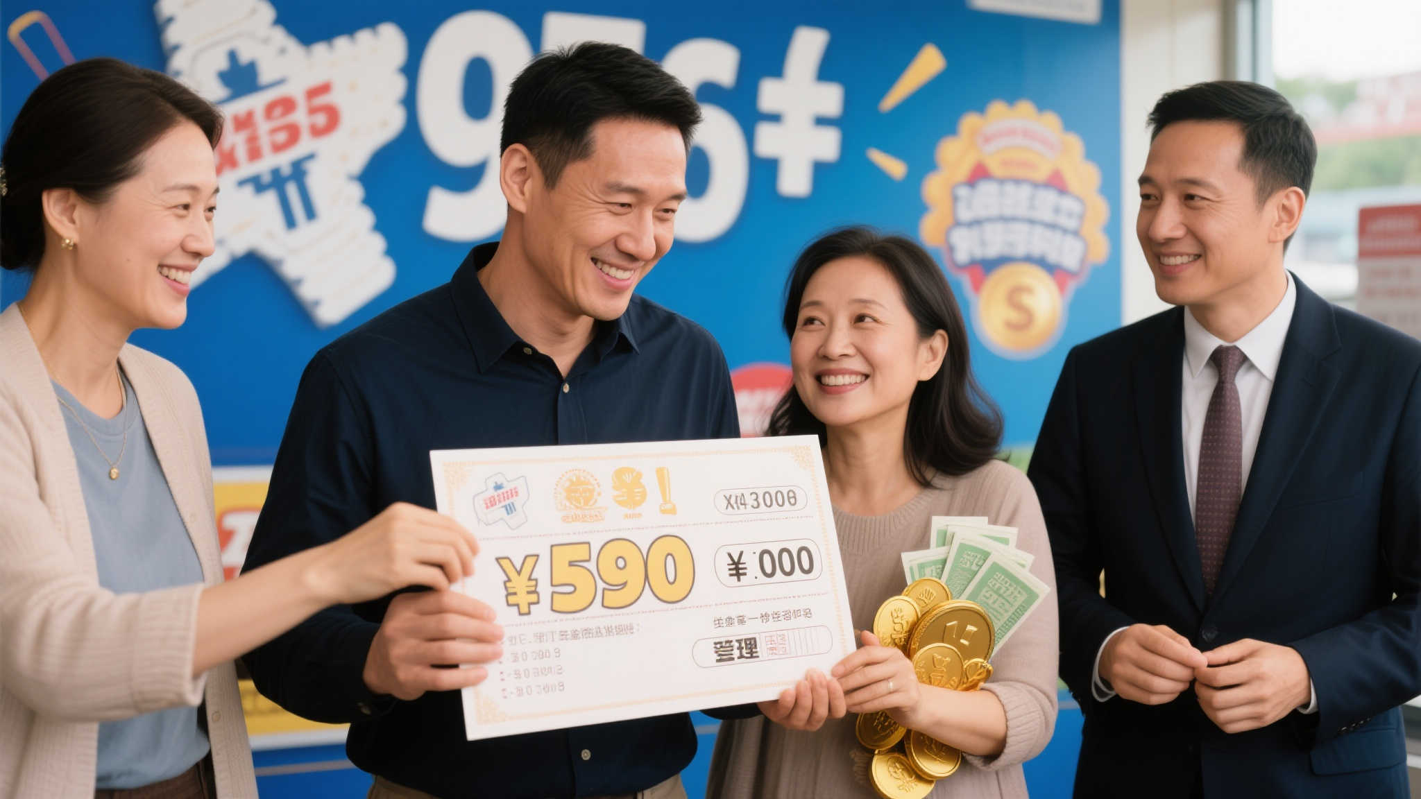 男子坚守幸运号码中大乐透1024万,奖金全权交由妻子管理-图 男子坚守幸运号码中大乐透1024万,奖金全权交由妻子管理-图