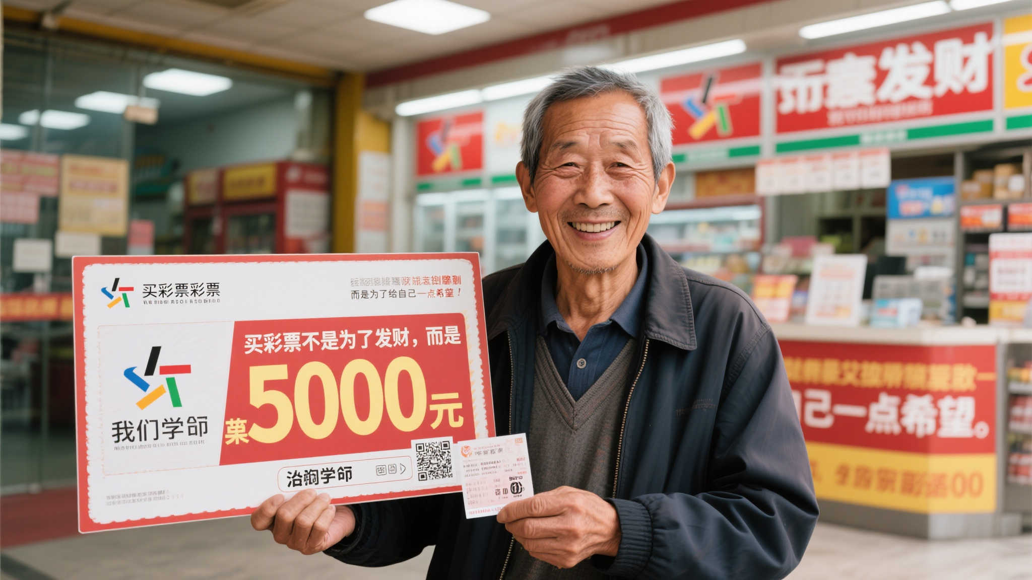 老彩民仅花2元中福彩500万 奖金为孩子购置房产和车辆