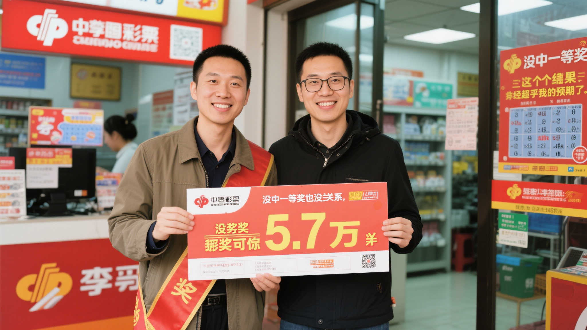 彩民巧用胆拖投注揽双色球二等奖37万，虽未中一等仍感满足