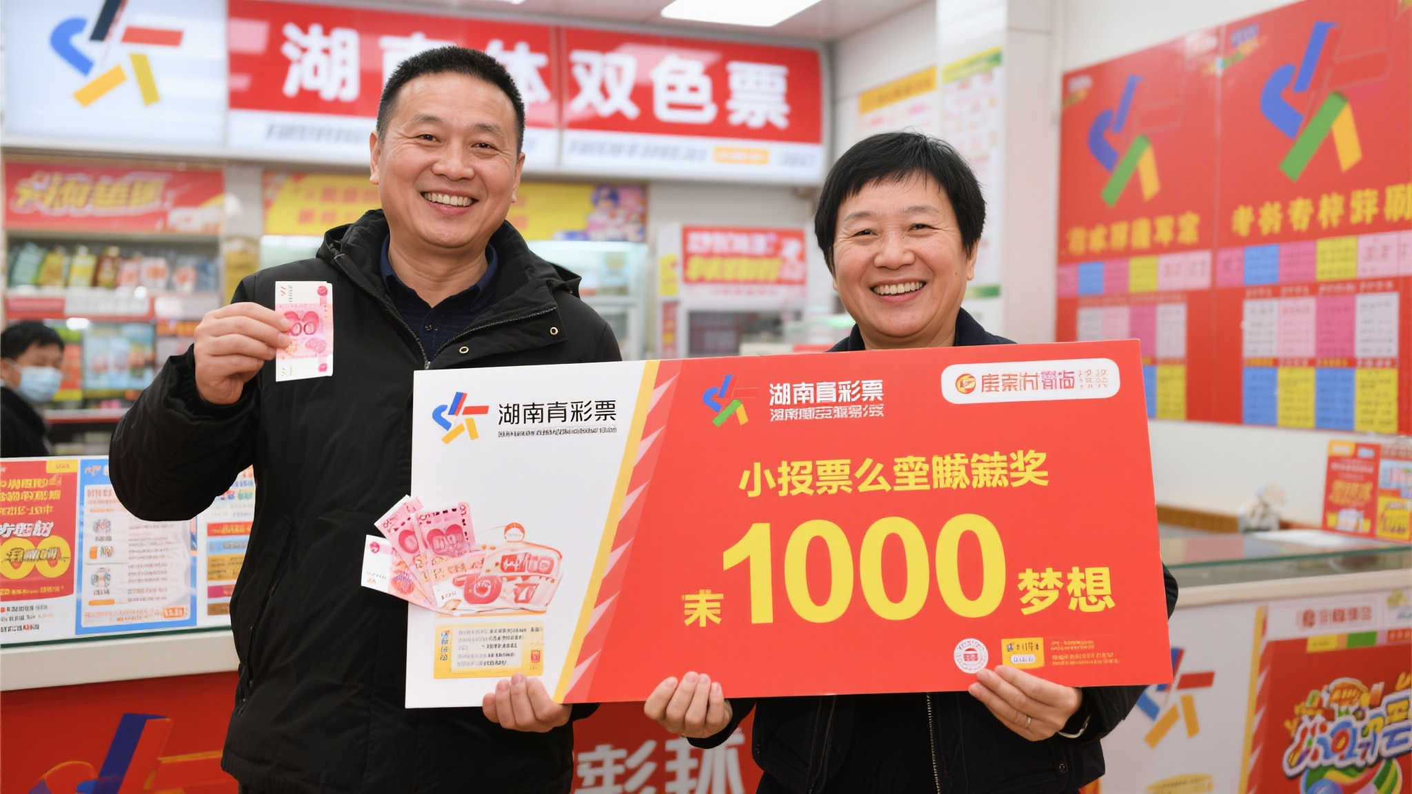 湖南两位双色球514万大奖得主兑奖 投注金额均不足10元 湖南两位双色球514万大奖得主兑奖 投注金额均不足10元