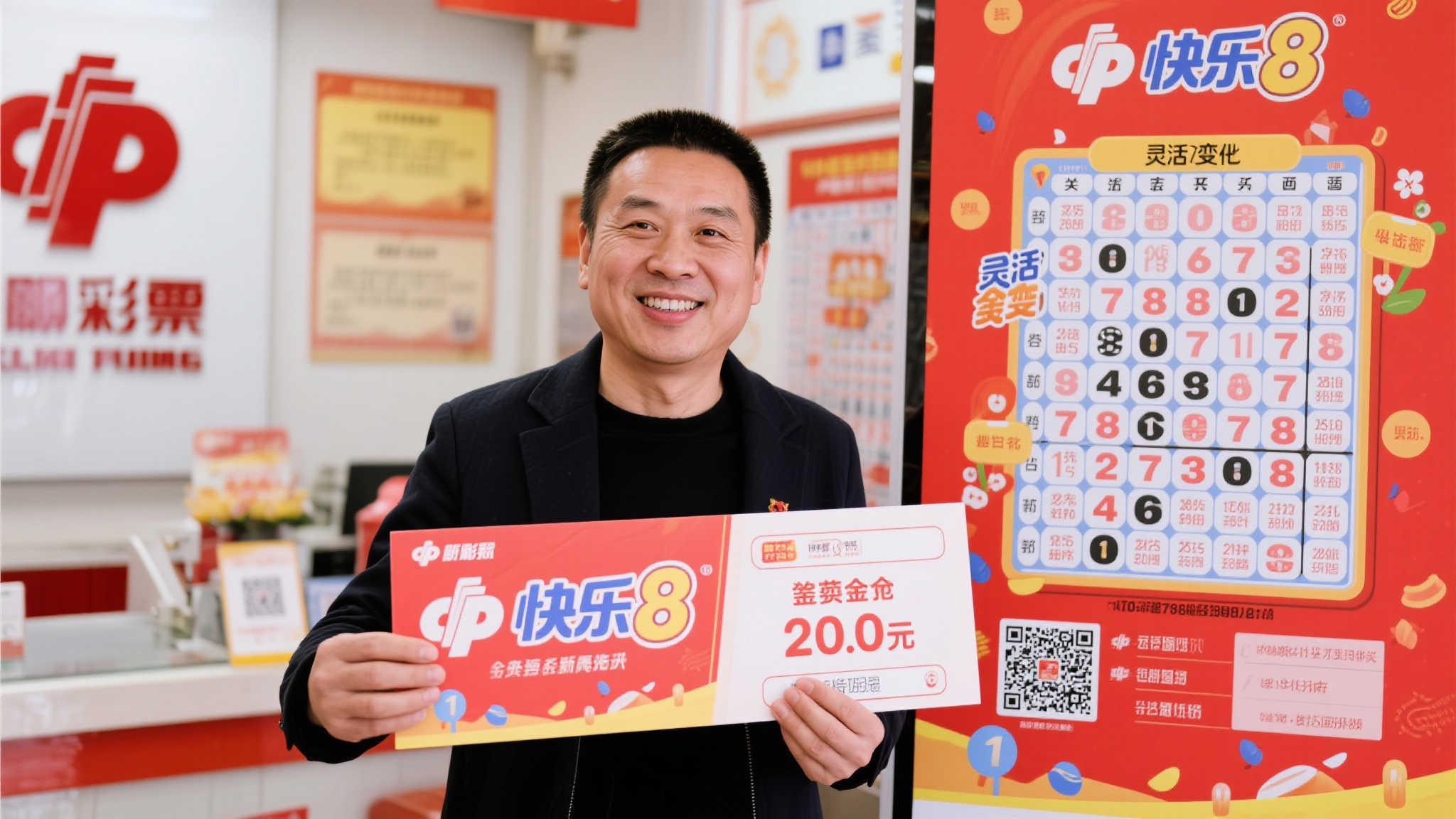 男子擒福彩快乐8头奖500万 还曾中过双色球3等 男子擒福彩快乐8头奖500万 还曾中过双色球3等