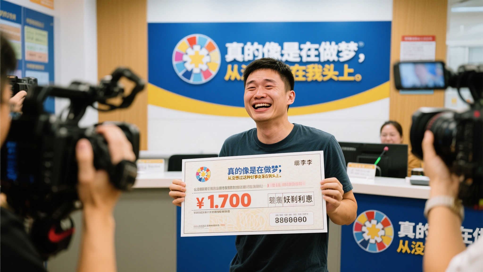 小伙喜中大乐透1222万 兑奖感叹如梦似幻