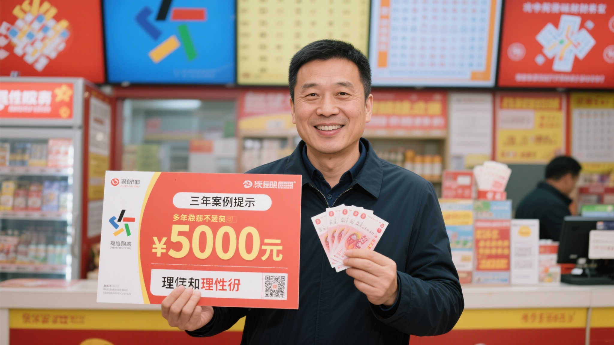 男子多年坚持机选号码终获体彩千万大奖，购彩视为公益之举