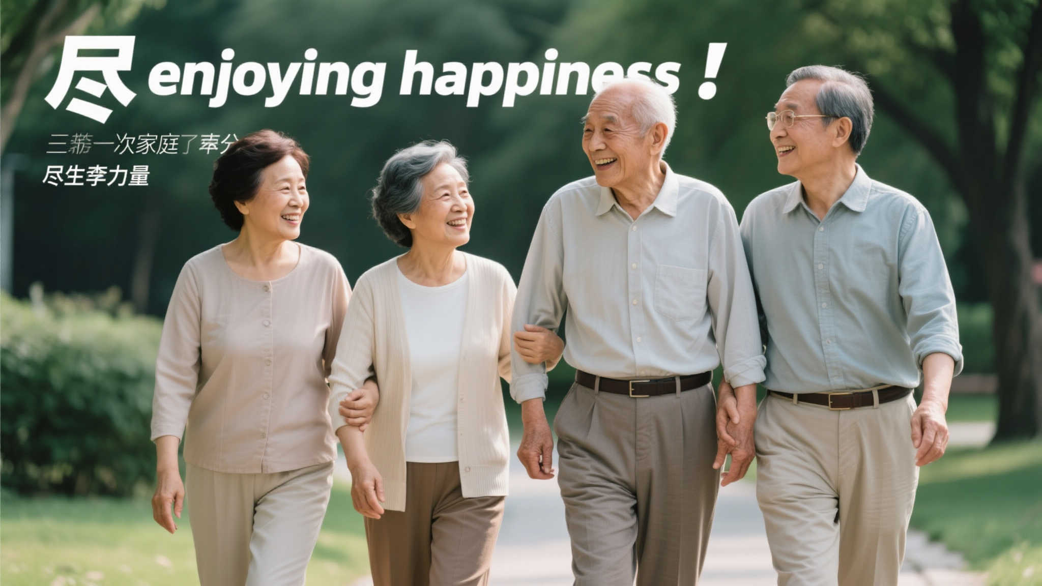 养老变享老尽享幸福味